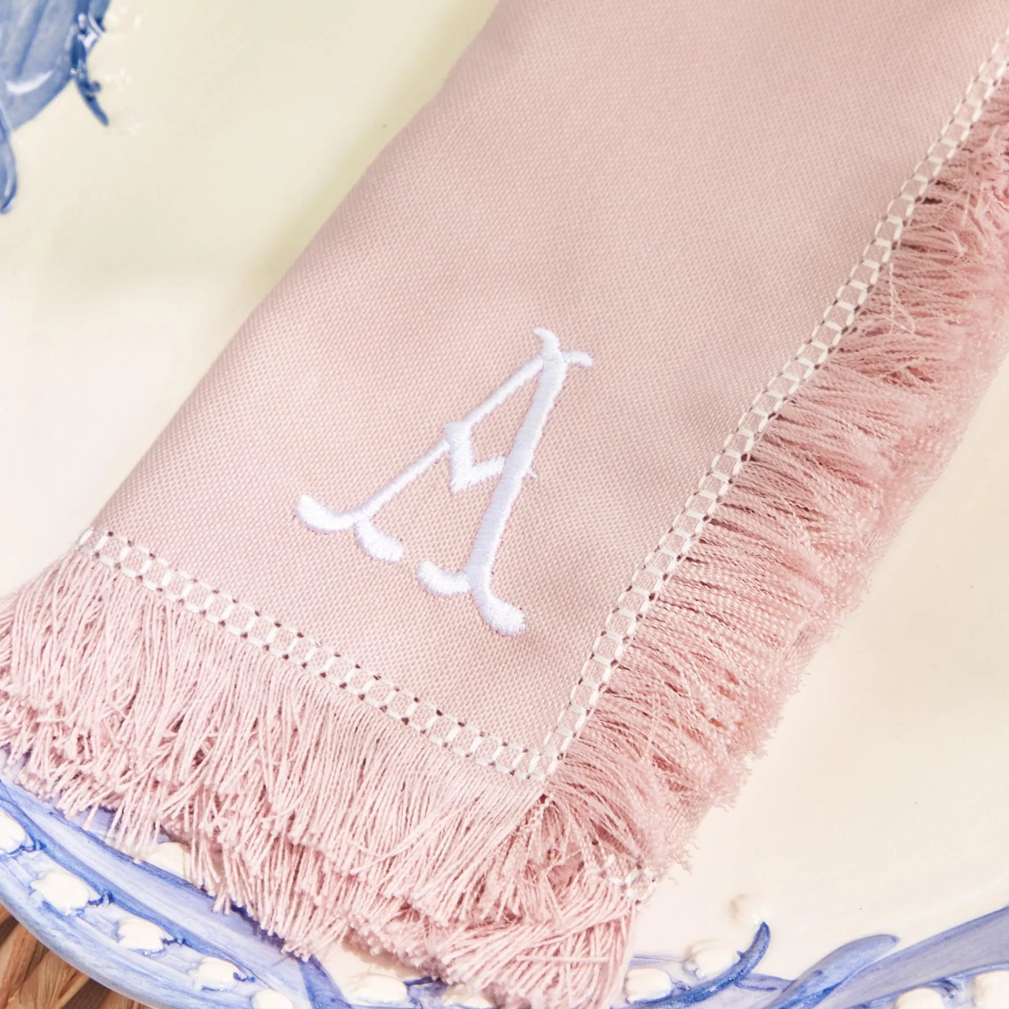 pink_fringe_napkins_set_o_7.webp Flash Sale Pink Fringe Napkins (Set Of 4) Napkins