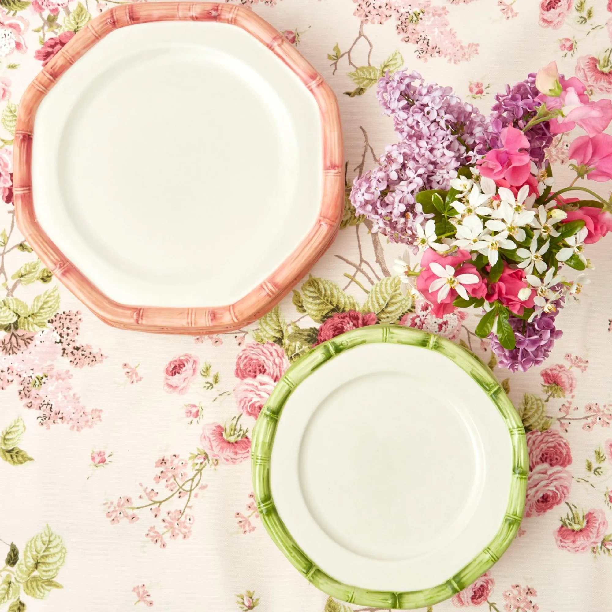 pink_geometric_bamboo_din_1-3.webp Cheap Pink Geometric Bamboo Dinner Plate Dinner Plates