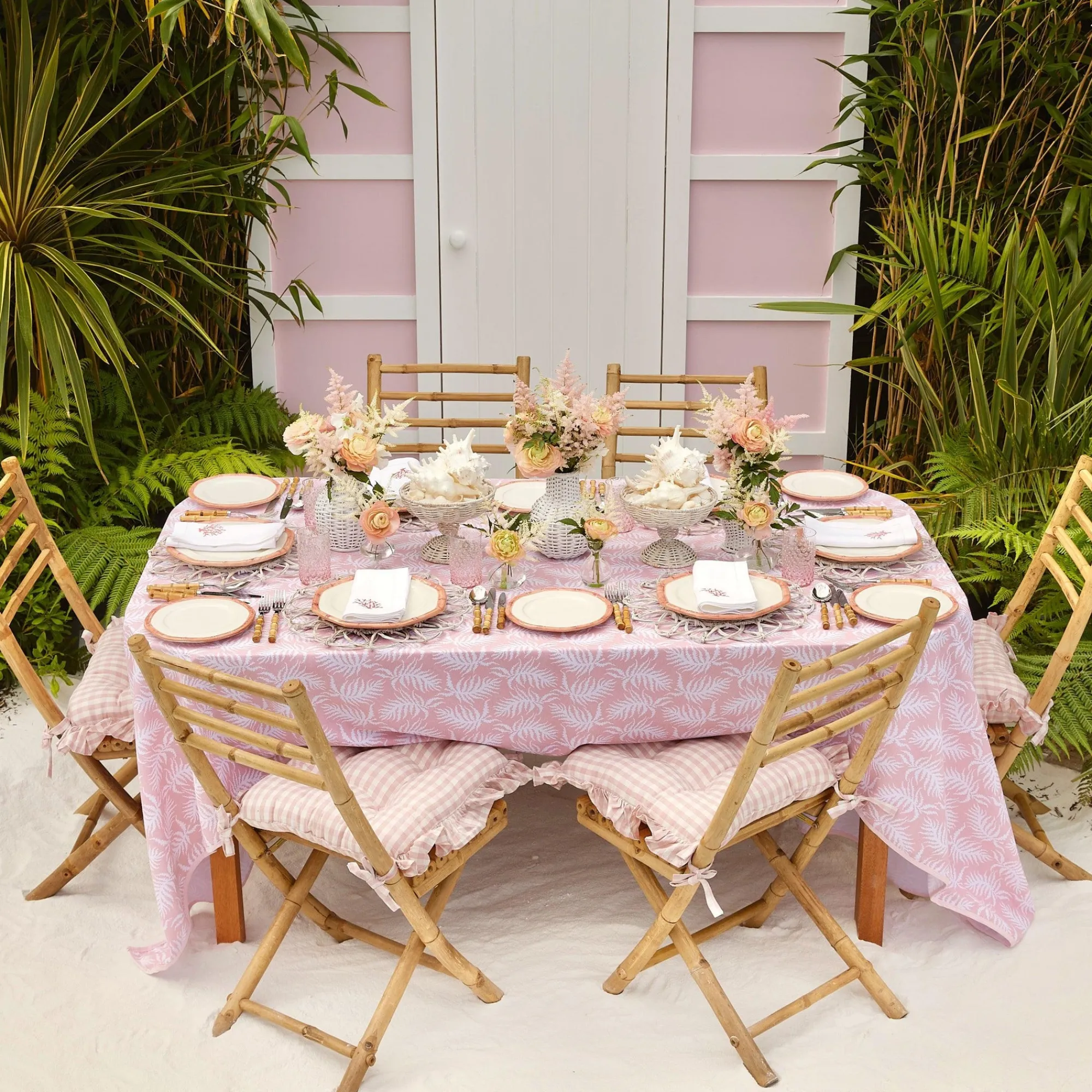 pink_geometric_bamboo_sta_12-3.webp Hot Pink Geometric Bamboo Starter Plate Starter Plates