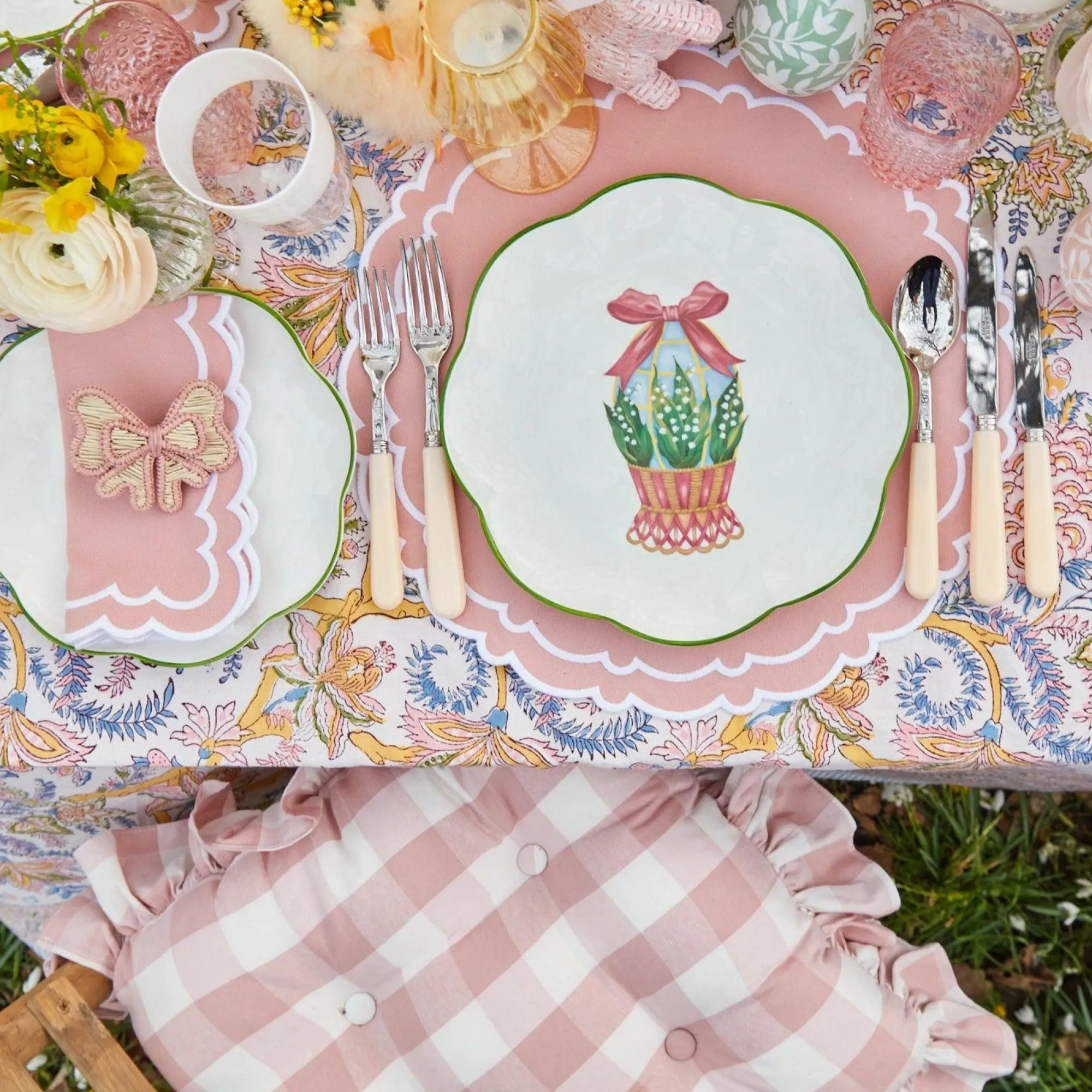 pink_gingham_ruffle_seat__6-1.webp Shop Pink Gingham Ruffle Seat Pad Cushion Cushions