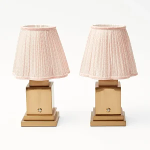 Clearance Pink Lotus Lampshade Lamps & Lighting