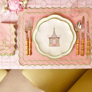 Shop Pink Penelope Napkins (Set Of 4) Napkins