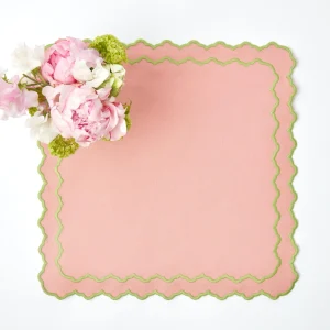 Shop Pink Penelope Napkins (Set Of 4) Napkins