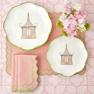 Shop Pink Penelope Napkins (Set Of 4) Napkins