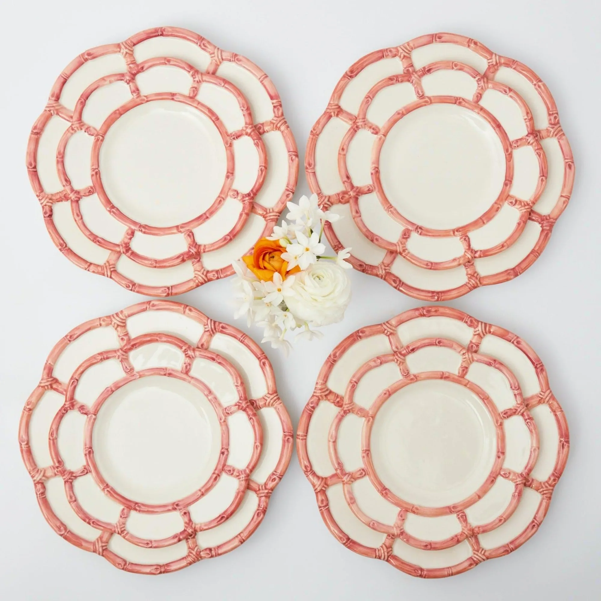 pink_petal_bamboo_dinner__0.webp Cheap Pink Petal Bamboo Dinner & Starter Plates (Set Of 8) Bamboo Crockery