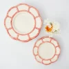 Flash Sale Pink Petal Bamboo Starter Plate Starter Plates