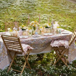 Best Pink Rattan Napkin Bow (Set Of 4) Rattan Tableware