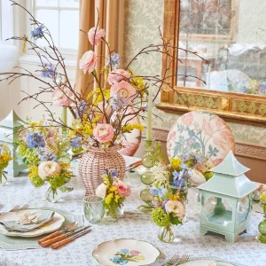 Best Sale Pistachio Green Pagoda Lantern Candle Holders