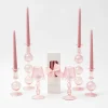 Online Pretty In Pink Candlescape Candle Holders