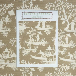 Discount Putty Pagoda Garden Fabric Serena Fresson Fabrics
