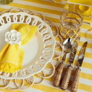 Outlet Rattan Cutlery (5 Piece) Rattan Tableware