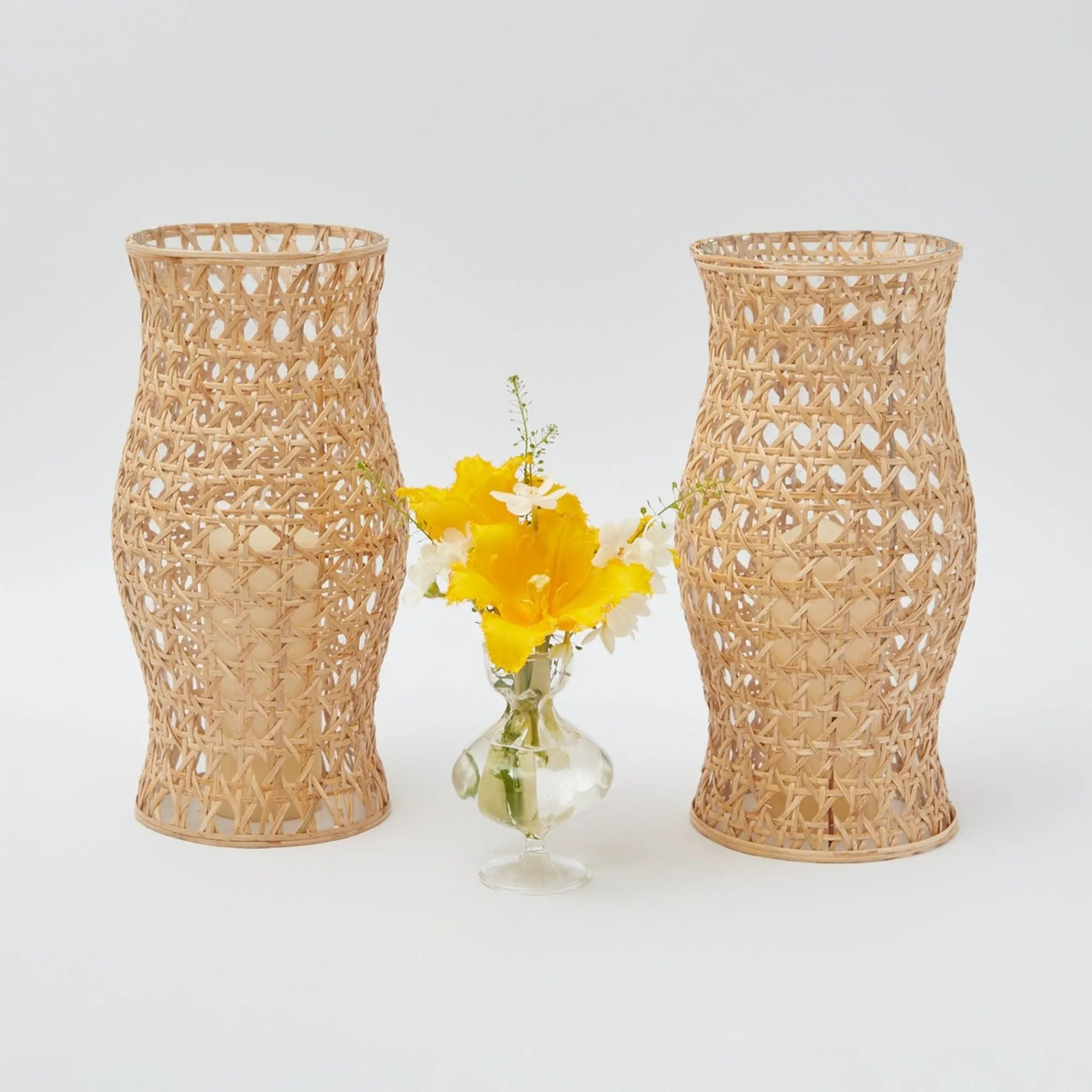 rattan_hurricane_lantern__4.webp Cheap Rattan Hurricane Lantern (Pair) Rattan Tableware
