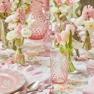 New Rose Pink Hobnail Jug Jugs