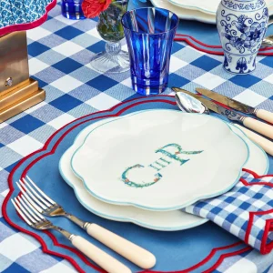 Online Royal Blue Positano Glasses (Set Of 4) Glasses