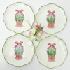 Outlet Scalloped Easter Dinner Plate (Set Of 4) Dinner Plates