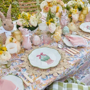 Cheap Scalloped Easter Dinner Plate (Set Of 4) Crockery Sets