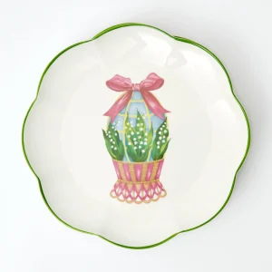 Outlet Scalloped Easter Dinner Plate (Set Of 4) Dinner Plates