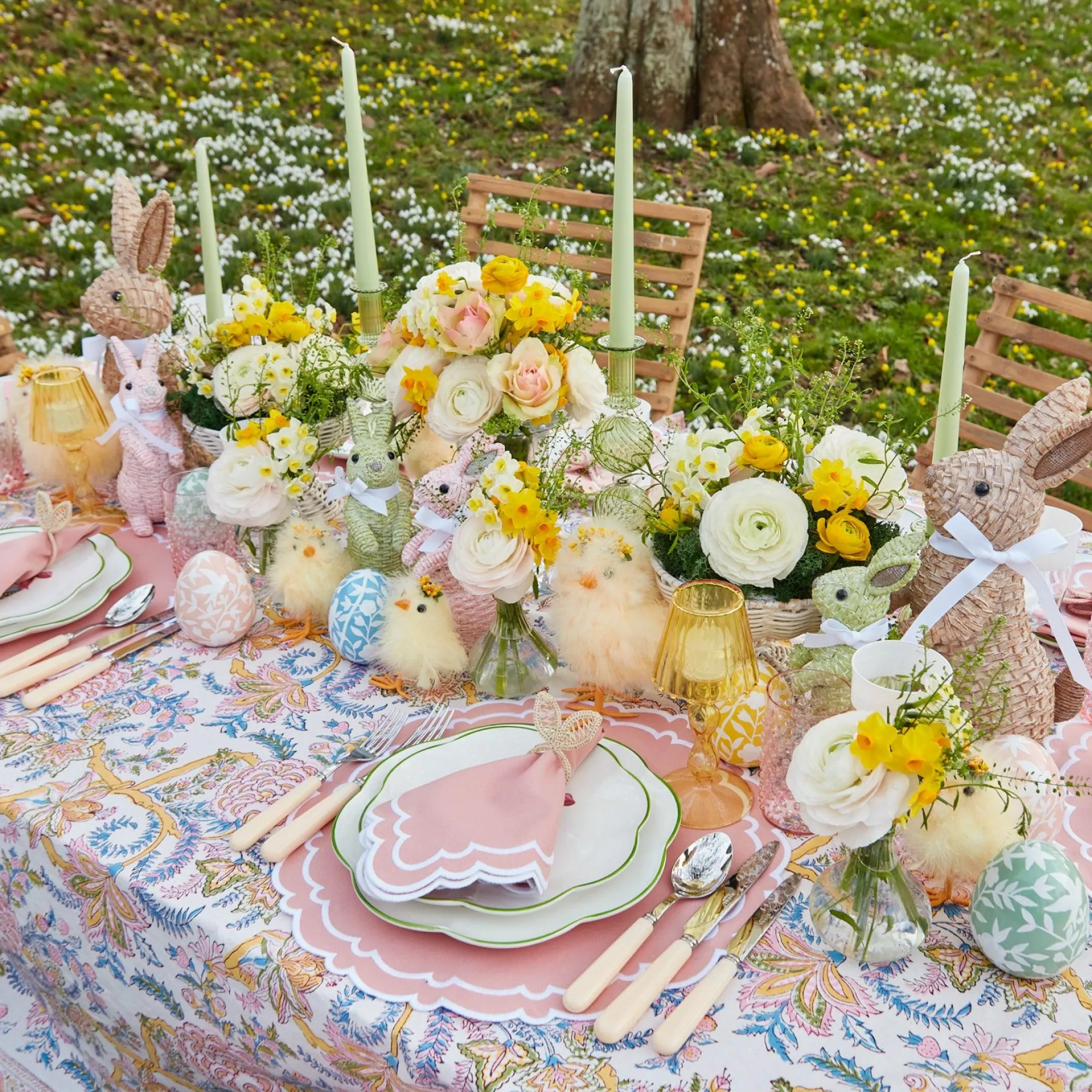 scalloped_easter_starter__1-1.webp Fashion Scalloped Easter Starter Plates (Set Of 4) Starter Plates