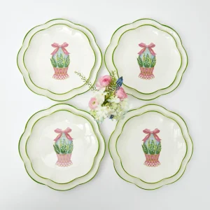 Discount Scalloped Easter Starter Plate Starter Plates