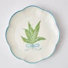 Fashion Scalloped Lily Of The Valley Dinner Plate Dinner Plates