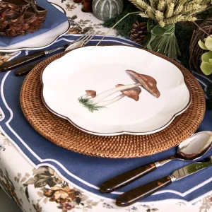 Shop Scalloped Mushroom Dinner Plate Dinner Plates