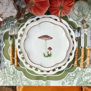 Store Scalloped Mushroom Starter Plates (Set Of 4) Starter Plates