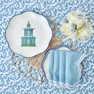 Store Scalloped Pagoda Dinner Plate (Set Of 4) Dinner Plates