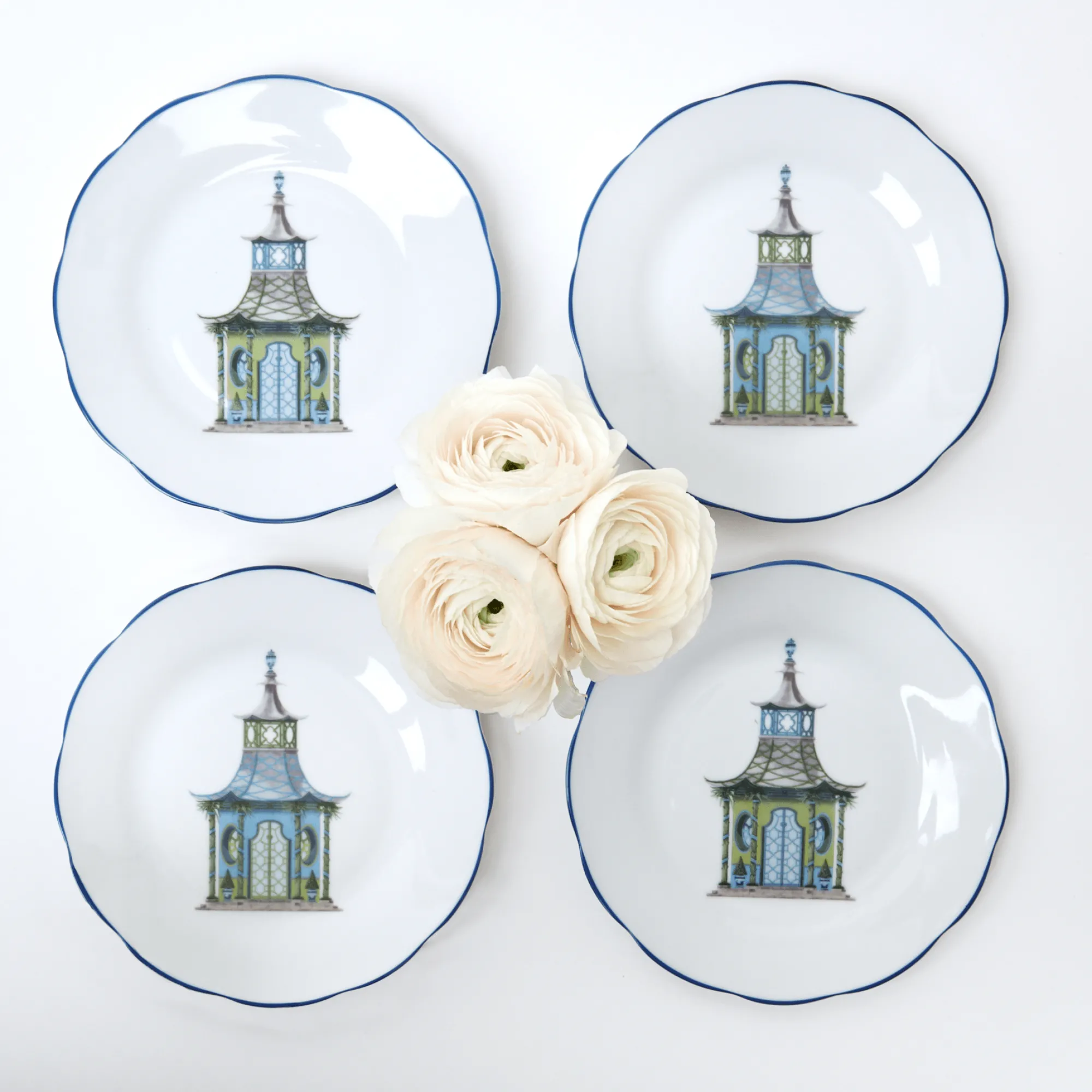 scalloped_pagoda_starter__11.webp Outlet Scalloped Pagoda Starter Plate (Set Of 4) Crockery Sets