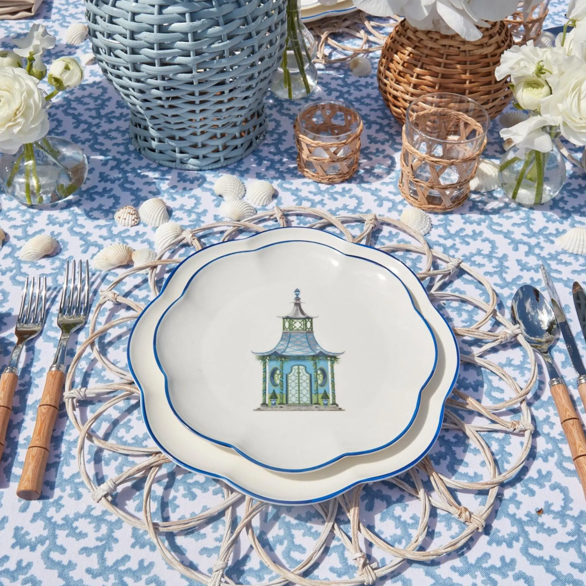 scalloped_pagoda_starter__18.webp Outlet Scalloped Pagoda Starter Plate (Set Of 4) Crockery Sets
