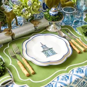 Outlet Scalloped Pagoda Starter Plate (Set Of 4) Crockery Sets