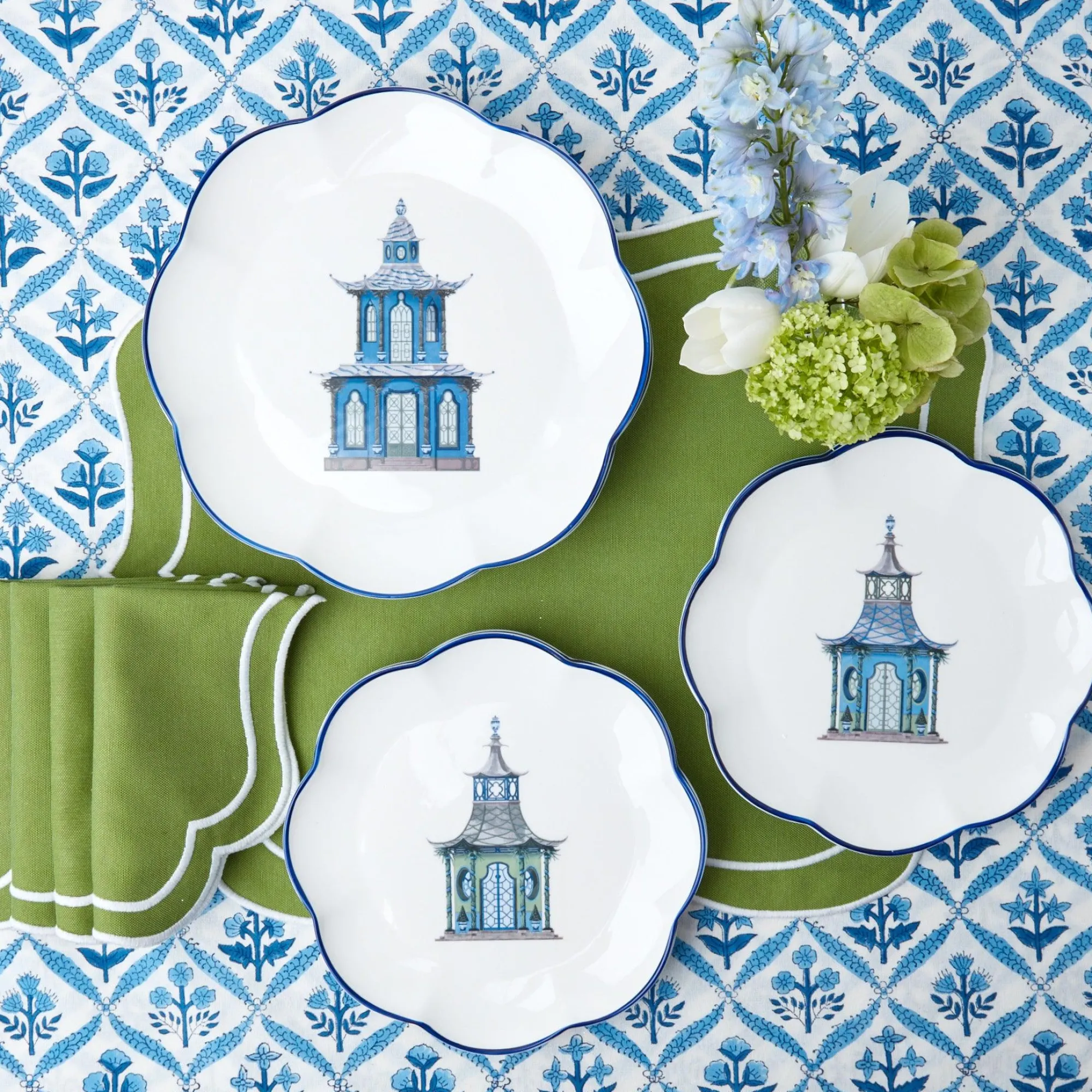 scalloped_pagoda_starter__9.webp Outlet Scalloped Pagoda Starter Plate (Set Of 4) Crockery Sets