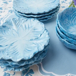 Flash Sale Serena Cabbage Starter Plate (Set Of 4) Cabbage Crockery