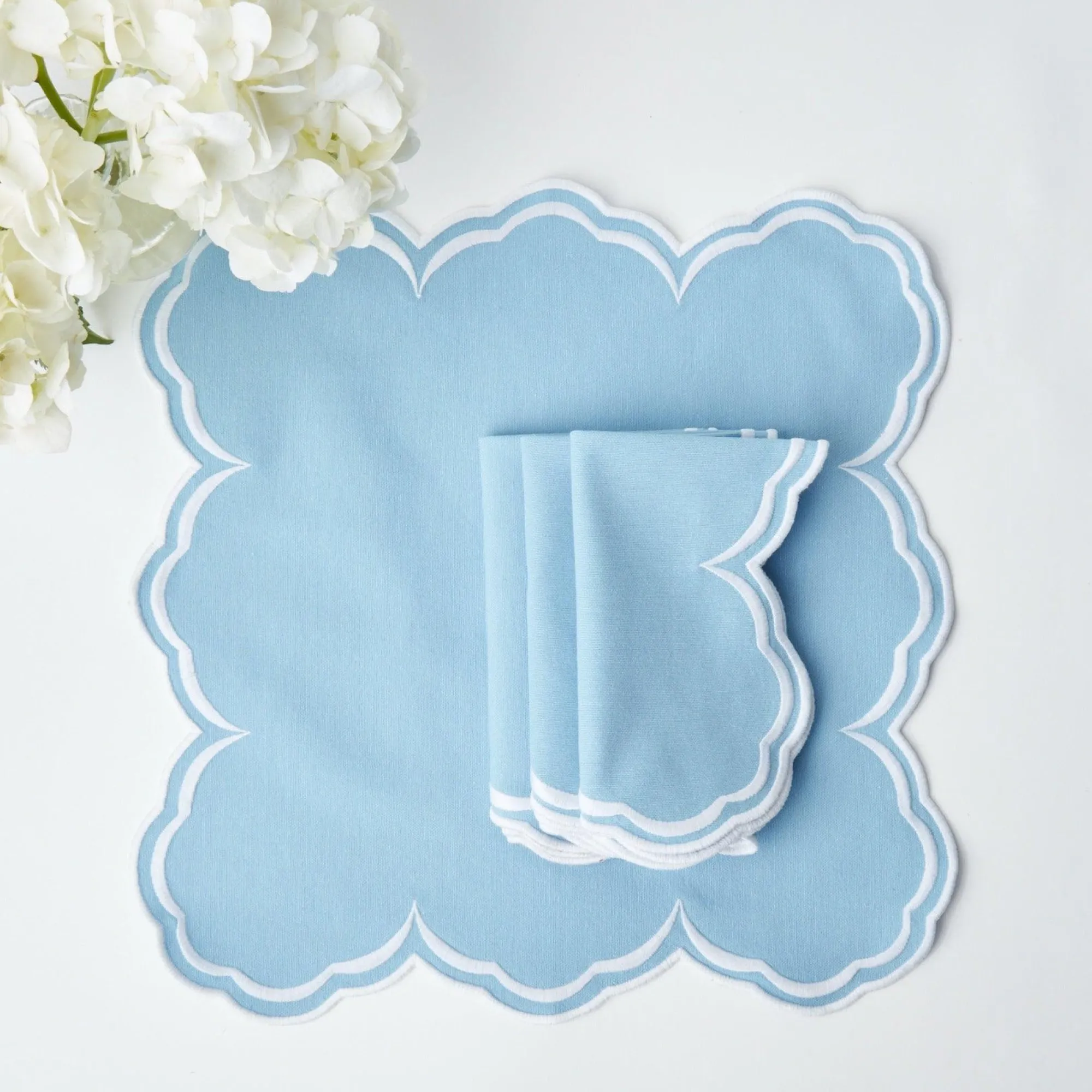 serena_cornflower_blue_pl_7.webp Online Serena Cornflower Blue Placemats (Set Of 4) Placemats