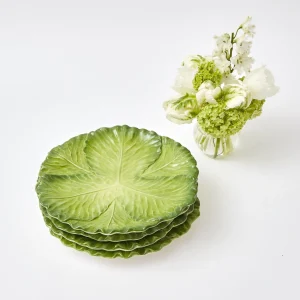Sale Serena Green Cabbage Dinner Plate (Set Of 4) Dinner Plates