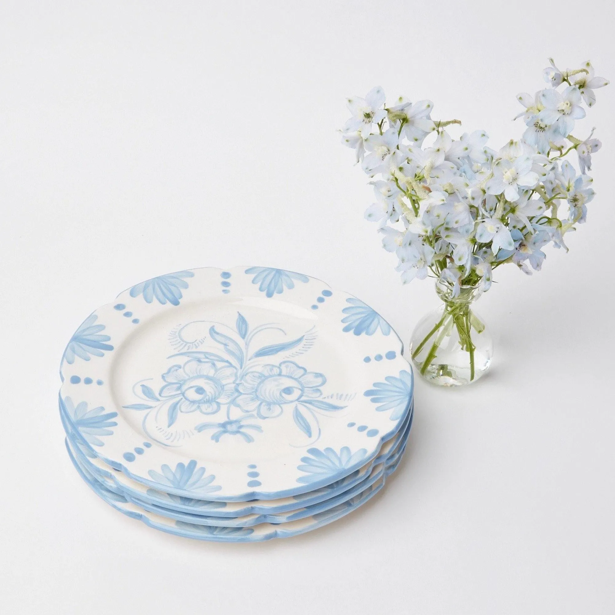 seville_blue_gardenia_sta_21.webp Flash Sale Seville Blue Gardenia Starter Plate (Set Of 4) Seville Crockery