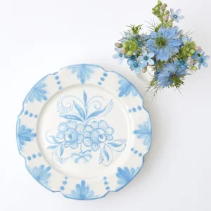 Flash Sale Seville Blue Gardenia Starter Plate (Set Of 4) Seville Crockery