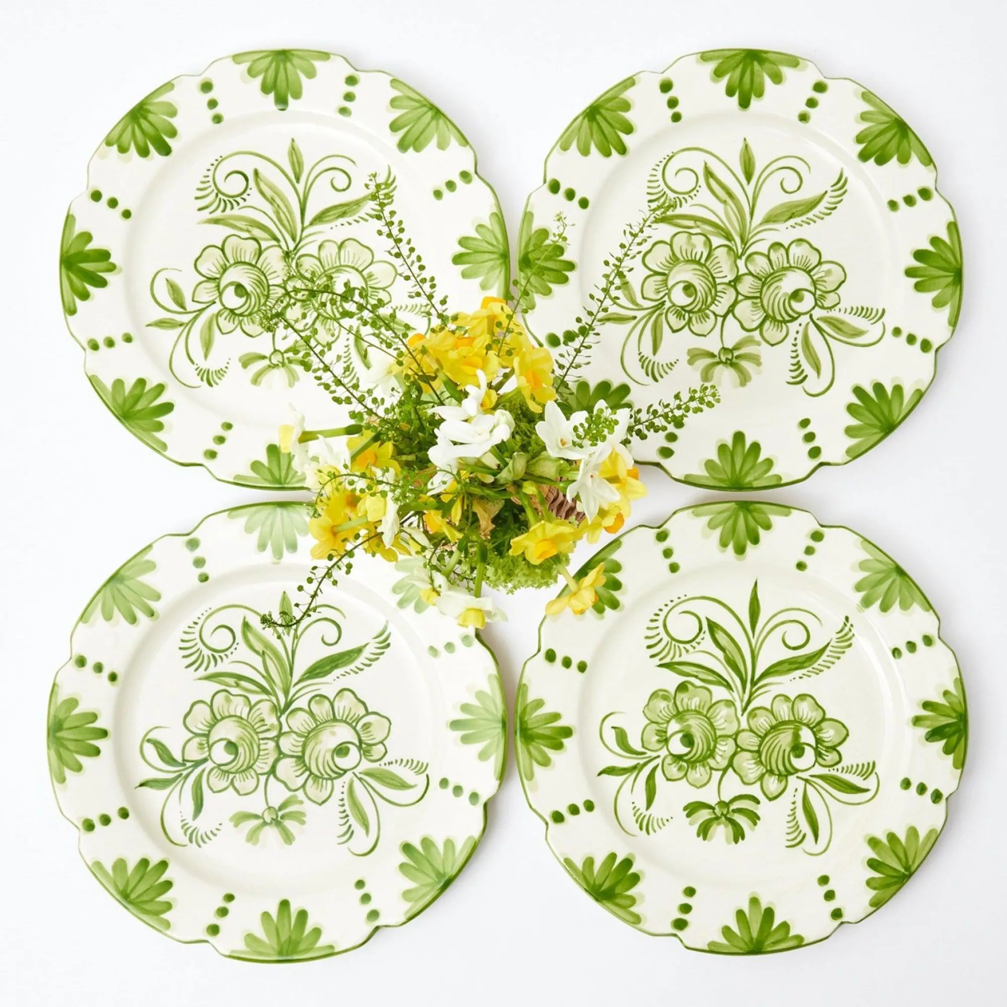 seville_green_gardenia_di_0-2.webp Cheap Seville Green Gardenia Dinner Plates (Set Of 4) Crockery Sets