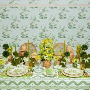 Cheap Seville Green Gardenia Dinner Plates (Set Of 4) Crockery Sets