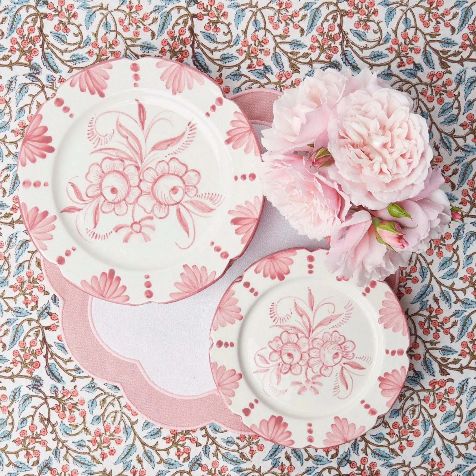 seville_pink_gardenia_sta_8-2.webp Clearance Seville Pink Gardenia Starter Plate (Set Of 4) Crockery Sets