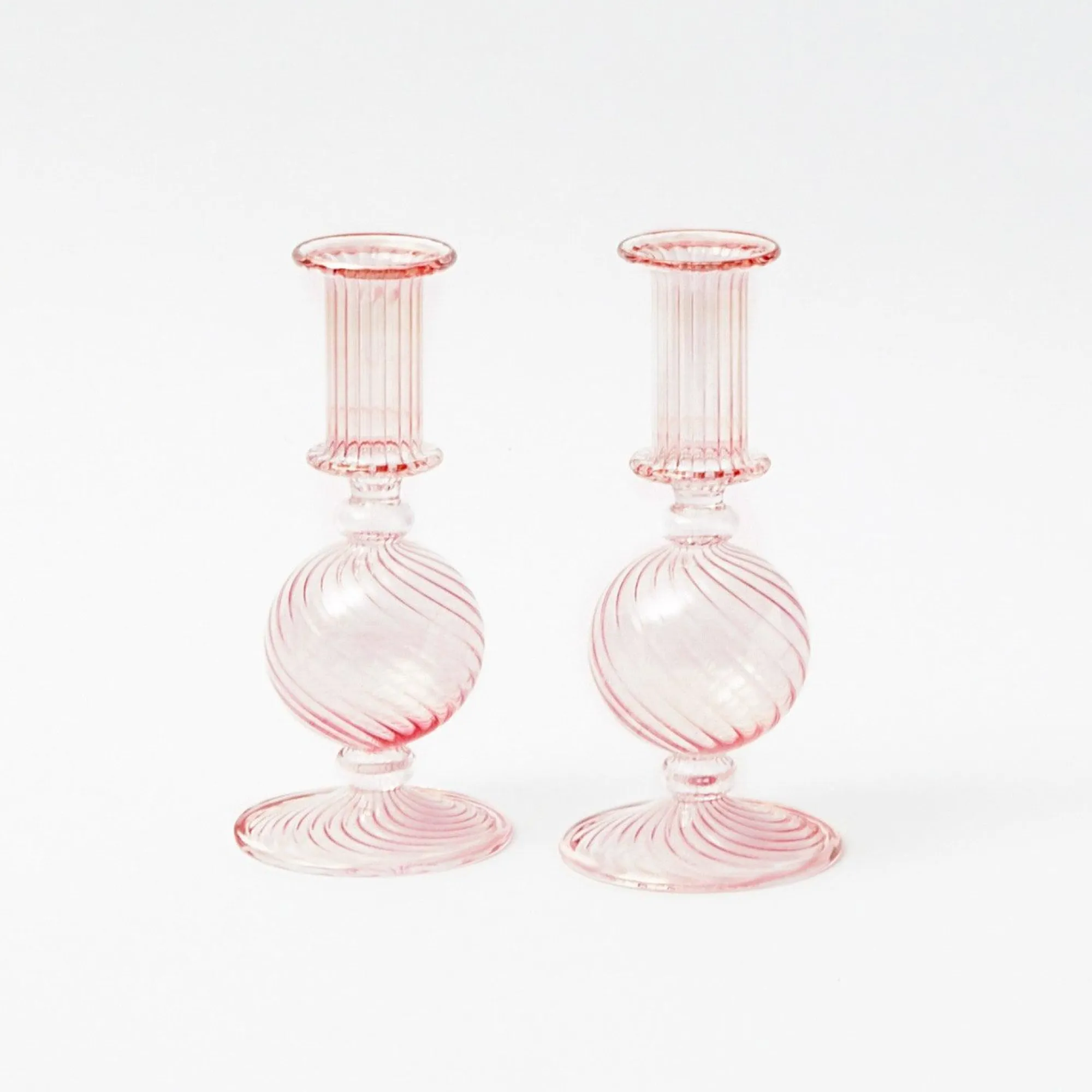 small_camille_peony_candl_0.webp Discount Small Camille Peony Candle Holder (Pair) Candle Holders