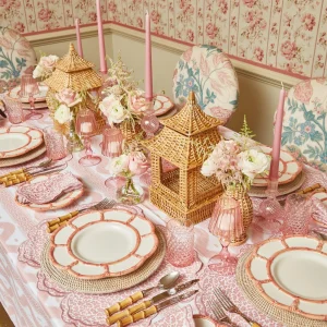 Discount Small Camille Peony Candle Holder (Pair) Candle Holders