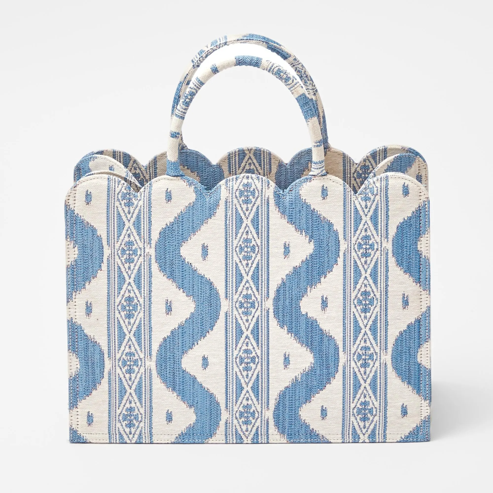 small_mrs_alice_tote_bag__8.webp New Small Tote Bag (Blue Ikat) Women Mrs. Alice Tote Bags
