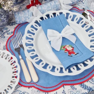 Shop Snow White Velvet Napkin Bows (Set Of 4) Napkin Rings, Bows & Wreaths