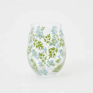 Clearance Spring Floral Glasses (Set Of 4) Glasses