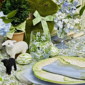 Clearance Spring Floral Glasses (Set Of 4) Glasses