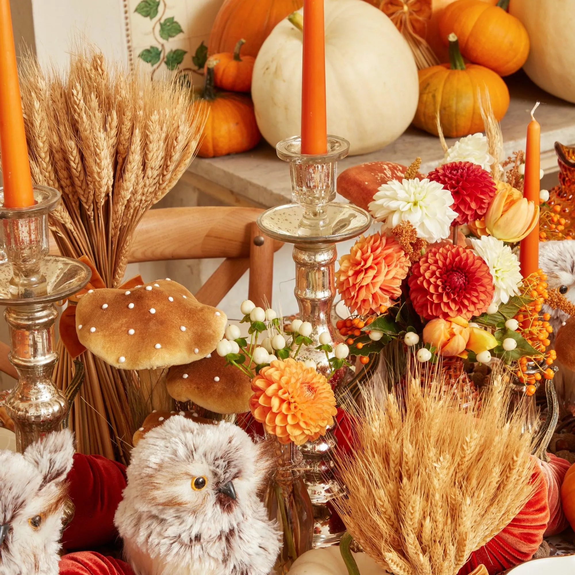 tall_mercury_glass_candle_4.webp Fashion Tall Mercury Glass Candle Holder Trio Candle Holders