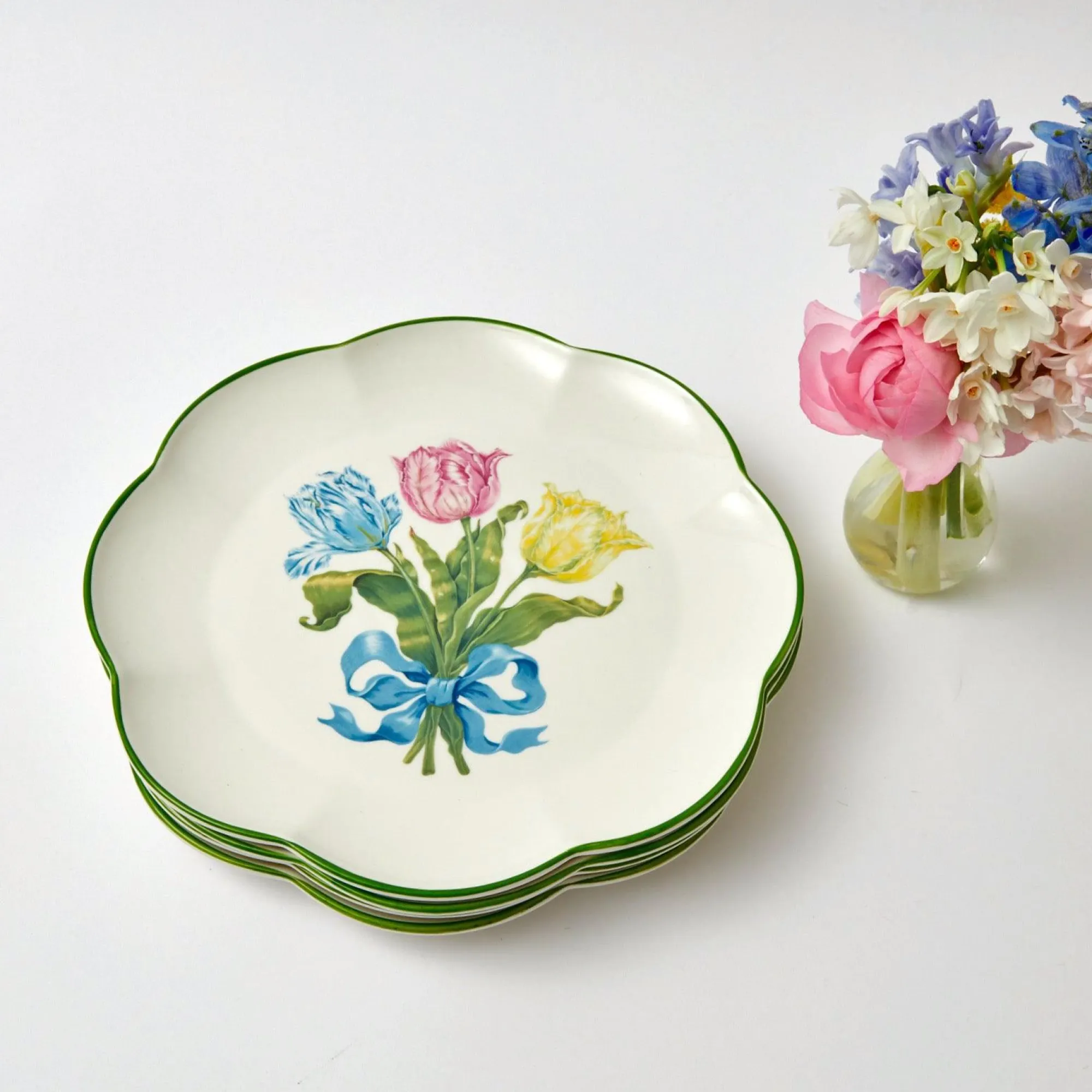 tulip_dinner_plate_set_of_9.webp Best Tulip Dinner Plate (Set Of 4) Crockery Sets