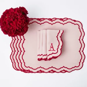 Cheap Valerie Pink Napkins (Set Of 4) Napkins