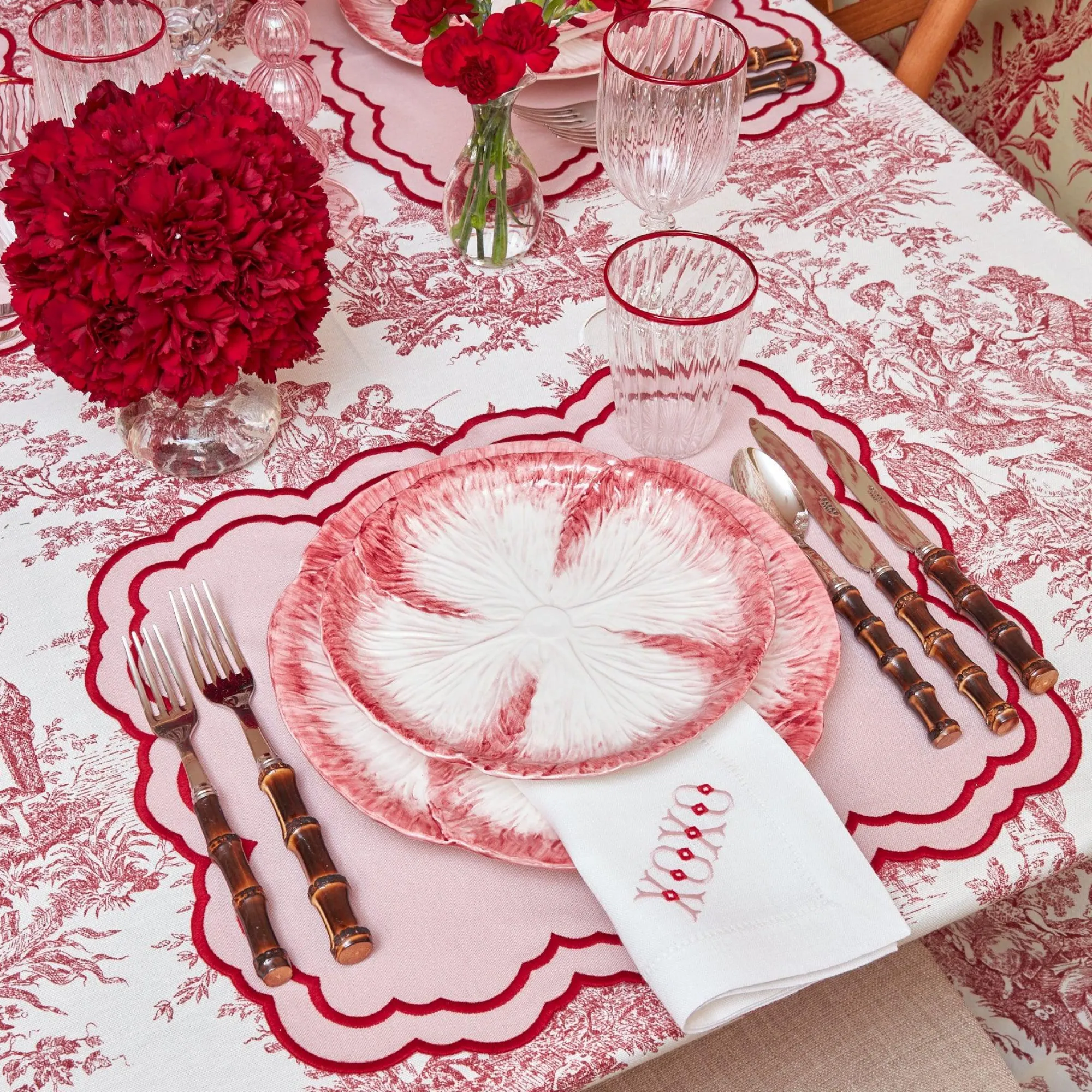 valerie_pink_placemats_se_6.webp Discount Valerie Pink Placemats (Set Of 4) Placemats