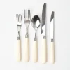 Discount White Ivory Cutlery (5 Piece) Cutlery Sets